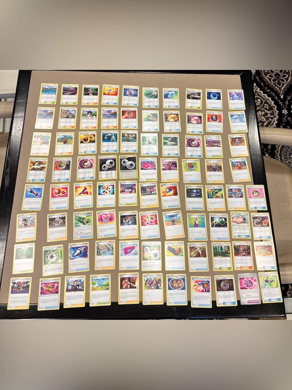 Pokémon Trainer Trading Cards Bundle 84 Cards TCG